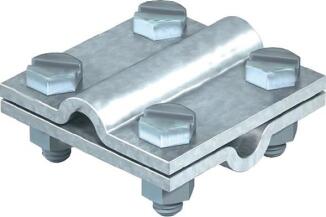 Kreuzverbinder aus Stahl, DIN EN 62561-1