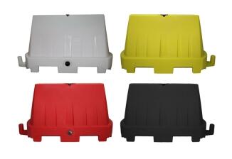 Fahrbahnteiler (Schrammborde) 'New Texas', 1000 x 400 x 600 mm, stapelbar