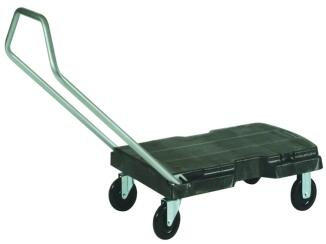 Lastenwagen 'Triple Trolley' Rubbermaid, Tragfähigkeit 181 kg, aus PE