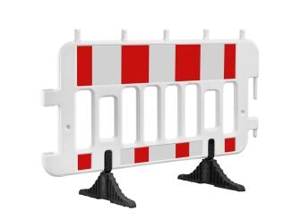 Absperrgitter 'Show', Länge 1760 mm oder 2075 mm, versch. Folientypen, drehbare Füße