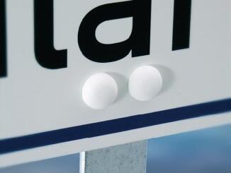 Stahlspieß 750mm für Parkplatzbeschilderung, feuerverzinkt, inkl. Befestigung