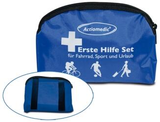 Verbandtasche 'Freizeit' aus Nylon, mit Füllung, 170 x 125 x 50 mm