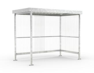 Modellbeispiel: Unterstand -Jena Maxi-, einseitig (Art. 40833)