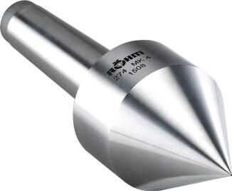 Zentrierkegel RÖHM MK3, MK4, MK5, mitlaufend, spitz, Kegelwinkel 60°, für Hohlkörper, Werkstücke