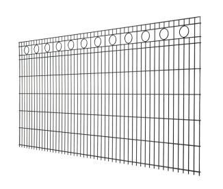 Zaunfeld 'Rom', ohne Zubehör und Pfosten