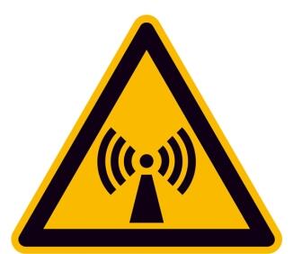 Elektrokennzeichnung/Warnschild, Warnung vor nicht ionisierender Strahlung