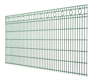 Zaunfeld 'Barcelona', ohne Zubehör und Pfosten
