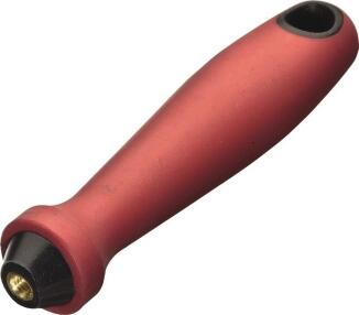 Handgriff L.130mm für Rohrbürsten LESSMANN, ergonomisch, 2-Komponentengriff, M6 Gewinde