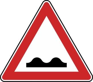 Modellbeispiel: VZ Nr. 112 (Unebene Fahrbahn)