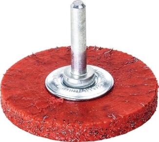 Sicherheits-Rundbürste D.60mm, Drahtstärke 0,3mm, Kunststoffgebunden, für Rost, Farbe, Schweißnähte