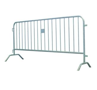 Absperrgitter Typ U aus Stahl, Länge ca. 2500 mm, mit angeschweißten Füßen