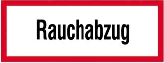 Modellbeispiel: Hinweisschild, Rauchabzug (Art. 21.2604)