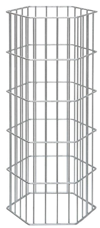 Modellbeispiel: Gabionen-S&auml;ule -Onyx- (Art. 24531)