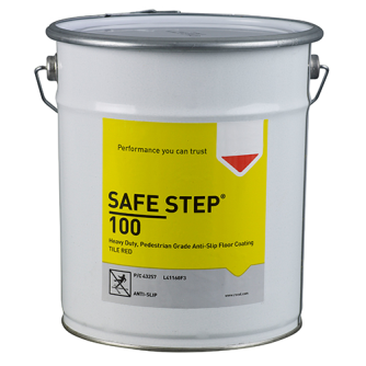 Antirutsch-Bodenbeschichtung -SAFE STEP 100-, 5 Liter, für den Fußgängerbereich, versch. Farben