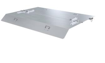 Modellbeispiel: Deckel f&uuml;r Kippbeh&auml;lter -Typ MGU-, 2-seitig zu &ouml;ffnen (Art. 38318)