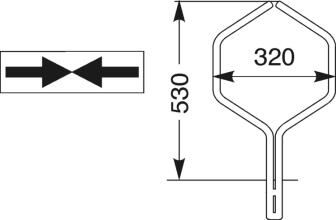 Technische Ansicht: Bodenparker Typ 3100, 2er
