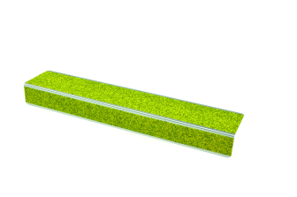 Modellbeispiel: Antirutsch-Treppenkantenprofil, gelb, 600 mm (Art. 36991)