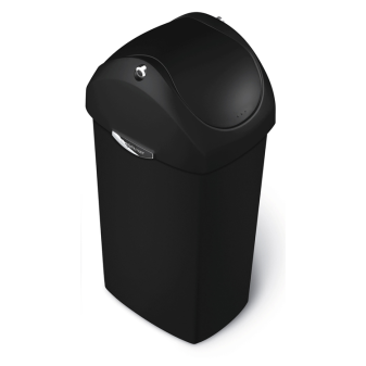 Abfallbehälter -Swing Kunststoff- Simplehuman, 40 oder 60 Liter aus Kunststoff, mit Schwingdeckel