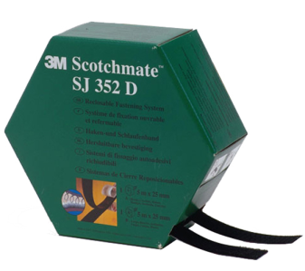 Befestigungssystem -3M Scotchmate-, Haken- und Schlaufenband, wiederablösbar, in Spenderbox