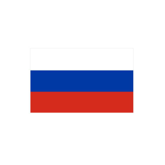 Länderflagge Russland, Stoffqualität FlagTop 110 g / m² oder 160 g / m²