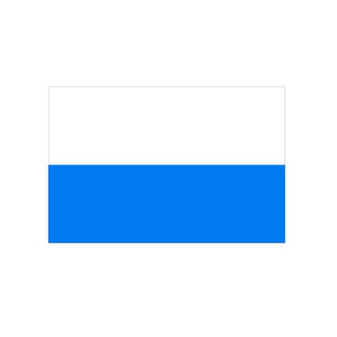 Landesflagge Bayern (weiß / blau ohne Wappen), Stoffqualität FlagTop 110 g / m² oder 160 g / m²