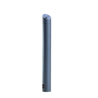Standascher -Talos- ø 108 mm aus Stahl, zum Einbetonieren, feststehend und herausnehmbar mit 3p