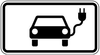 Verkehrszeichen 1010-66 StVO, Elektrisch betriebene Fahrzeuge