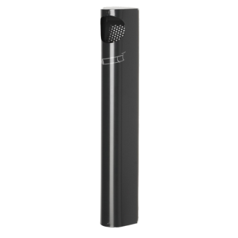 Zigarettenascher -Cubo Pepita- 3,5 Liter aus Stahl, wahlweise Standfuß oder Wandbefestigung
