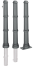 Stilpoller, -Klassik- ø 85 mm, aus Aluminiumguss mit Stahlrohreinsatz, ortsfest oder heraushebbar