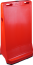 Modellbeispiel: Warnaufsteller mit schwerem Fuß, rot ohne Schraffenfolie, Höhe 905 mm (Art. 40352)