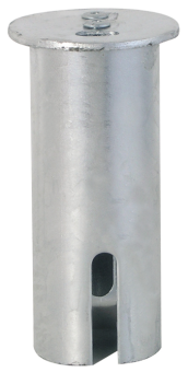 Abdeckkappe für Bodenhülse mit Federverschluss ø 60 mm