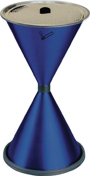 Standascher D405xH770mm, pulverbeschichtet, verschiedene Farben, aus Stahlblech, Marke TKG