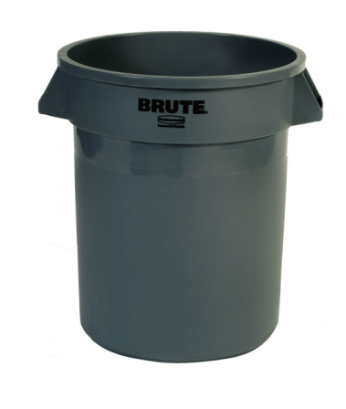 Abfallcontainer -BRUTE- Rubbermaid 75,7 Liter aus PE, wahlweise mit Deckel