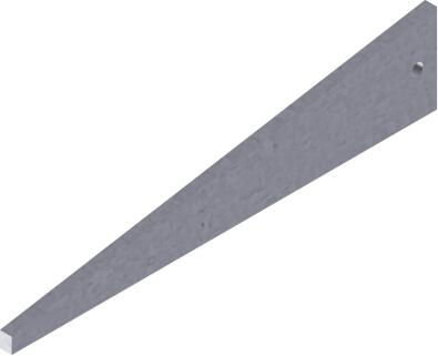 Modellbeispiele: Keil f&uuml;r S&auml;ulen- und Fundamentzwinge (Ersatz) (Art. 101951)