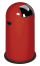 Modellbeispiel: Abfallbehälter -Cubo Tadeo- 22 Liter aus Stahl, in rot, ohne Fußpedal (Art. 16408)