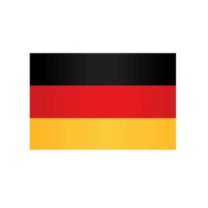 Länderflagge Deutschland (ohne Wappen), Stoffqualität FlagTop 110 g / m² oder 160 g / m²
