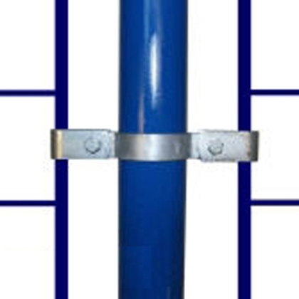Rohrverbinder -Gitterhalter zweiseitig-, aus Temperguss, TÜV-geprüft, VPE 5 - 10 Stk.