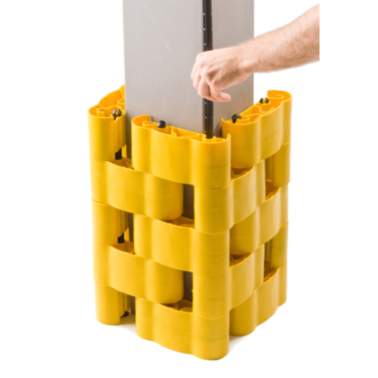 Säulenanfahrschutz -Beehive- aus LLDPE, Schutzhöhe 1000 mm, getestet nach FEM 10.02.02 und AS4084