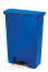 Modellbeispiel: Abfallbehälter -Slim Jim Step-On- Rubbermaid 90 Liter mit Fußpedal, blau (Art. 39038)