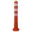 Modellbeispiel: Absperrpfosten -Elasto Orange Sign- &oslash; 78 mm, mit Gewinde, H&ouml;he 700 mm,