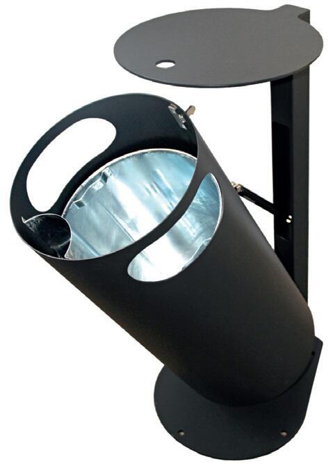 Modellbeispiel: Ausf&uuml;hrung mit Ascher ge&ouml;ffnet