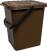 Modellbeispiel: Abfallbehälter ′P-BAX 2′ zur Entsorgung kleiner Abfallmengen, 10 Liter, braun (Art.