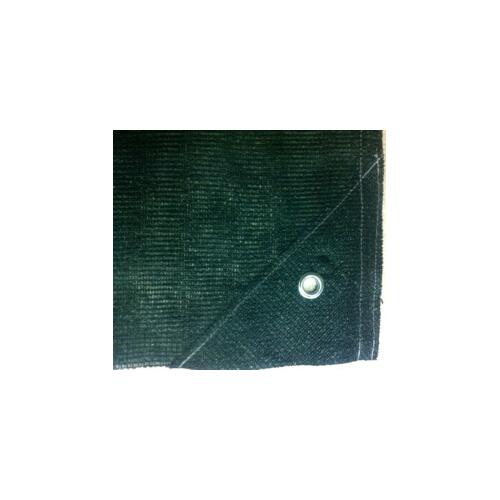 Bauzaunnetz, 1,80 x 3,45 m, mit Randverstärkung und Alu-Ösen