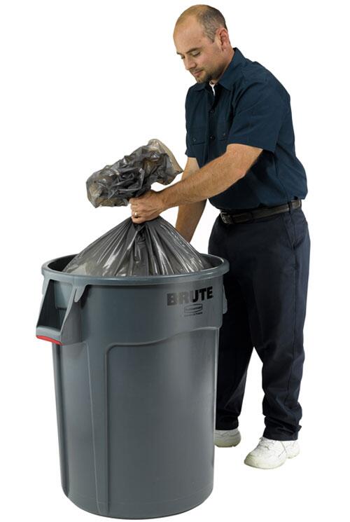 Anwendungsbeispiel: bis zu 50% Zugkraftreduzierung beim Herausnehmen der Säcke durch Lüftungskanäle