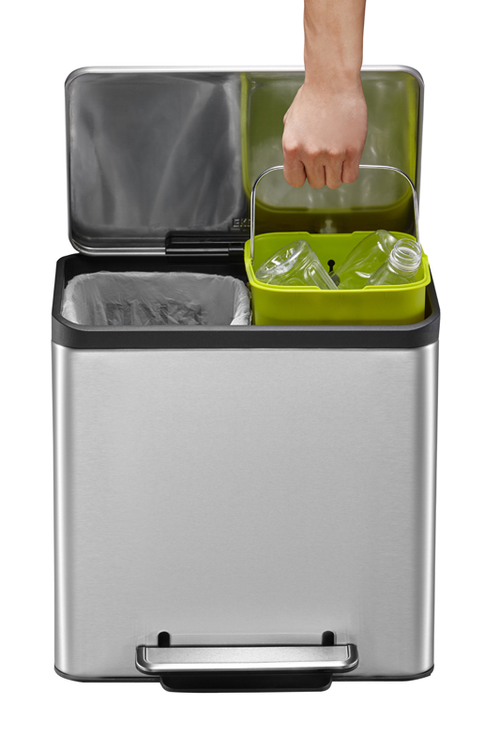 Anwendungsbeispiel:  Abfallbehälter -EcoCasa- EKO, 2 x 15 Liter Innenbehälter (Art. 37798)