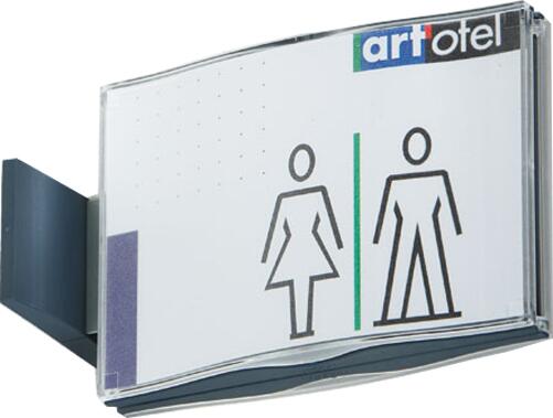 Anwendungsbeispiel: Fahnenschild -Ocean Designo- Art. oc1651