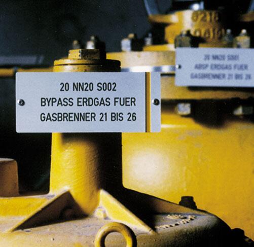 Schilderträger 'Kennflex' aus Aluminium, eloxiert