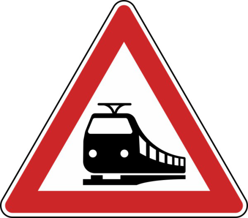 Verkehrszeichen 151 StVO, Bahnübergang