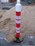 Anwendungsbeispiel: Kettenpfosten 6er-Set -Maxi Plus- PP, Höhe 1200 mm, Aufstelllänge 25 m (Art. 15843) Befüllbar mit Sand