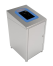 Modellbeispiel: Recyclingbehälter -Pro 34- mit blauem Rahmen (Art. 38601)
